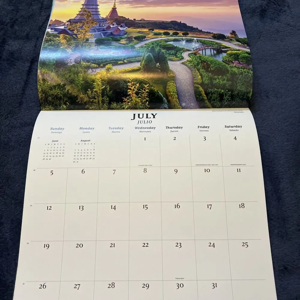 Beautiful Places Calendar 2026 Monthly
